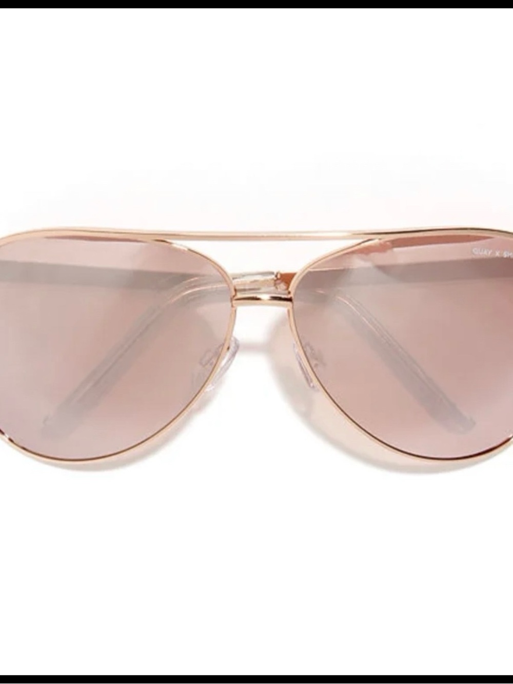Quay Australia Vivienne Rose Gold Sunglasses - Picture 3 of 7